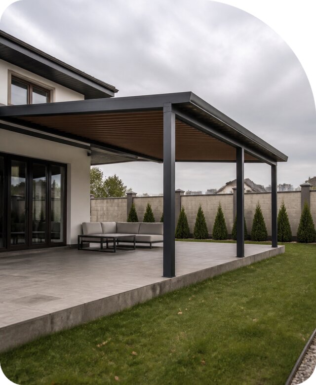 Пергола навес под ключ в Сыктывкаре по цене 67022 р. | РадиДОМА-Скт